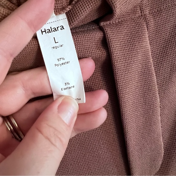 EUC Women’s Flex High Waisted Work Pant in Tan Rose size Large - Picture 8 of 12